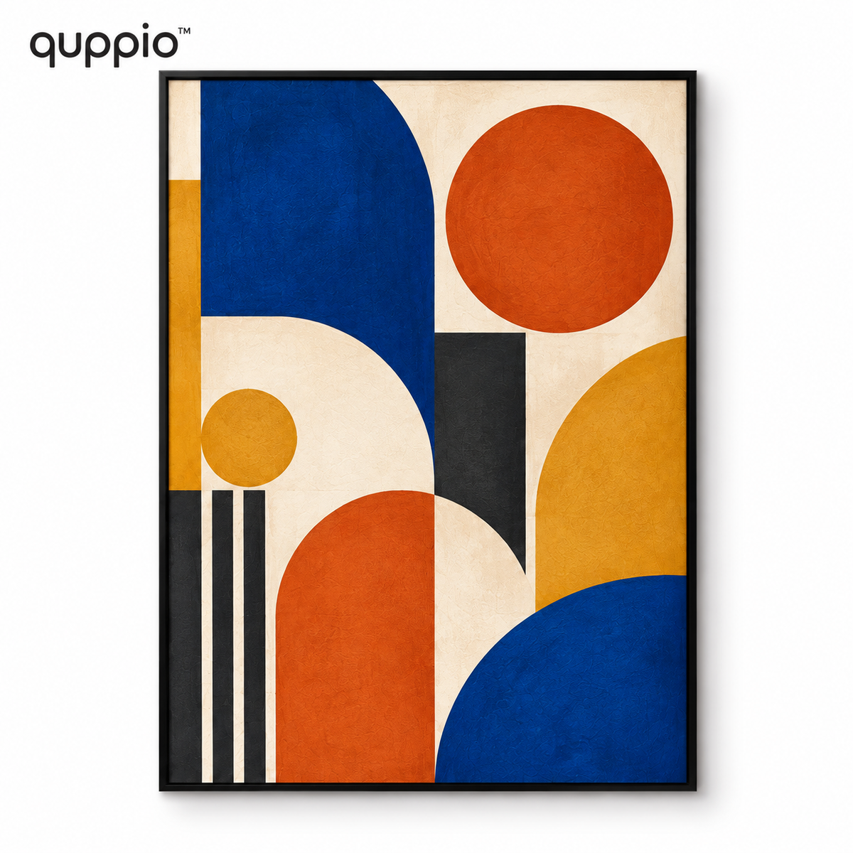 quppio Color Pop Geometry Art Dark Gallery Luxury