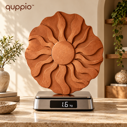 quppio Terra Sun Wall Art Dark Gallery Luxury
