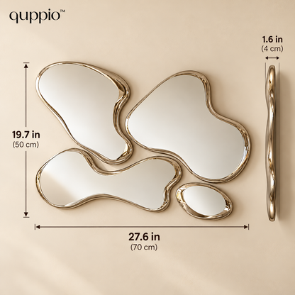 quppio Liquid Mirror Art Dark Gallery Luxury