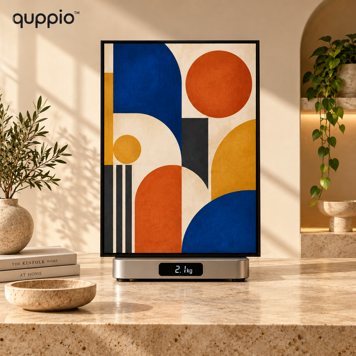 quppio Color Pop Geometry Art Dark Gallery Luxury