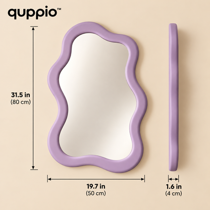 quppio Wavy Dream Mirror Dark Gallery Luxury