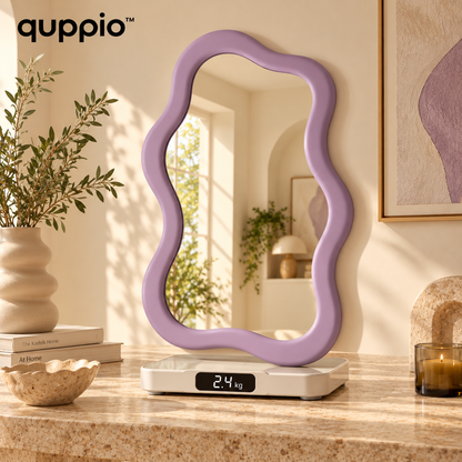 quppio Wavy Dream Mirror Dark Gallery Luxury
