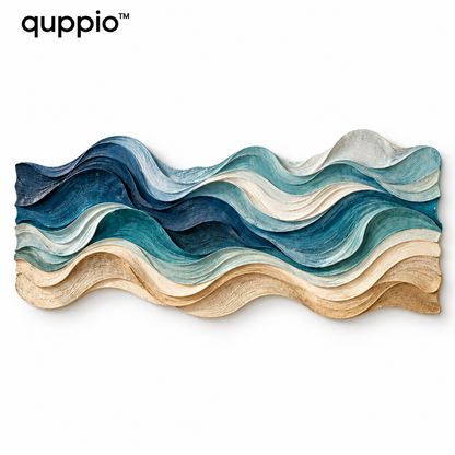 quppio Ocean Rhythm Wall Art Dark Gallery Luxury